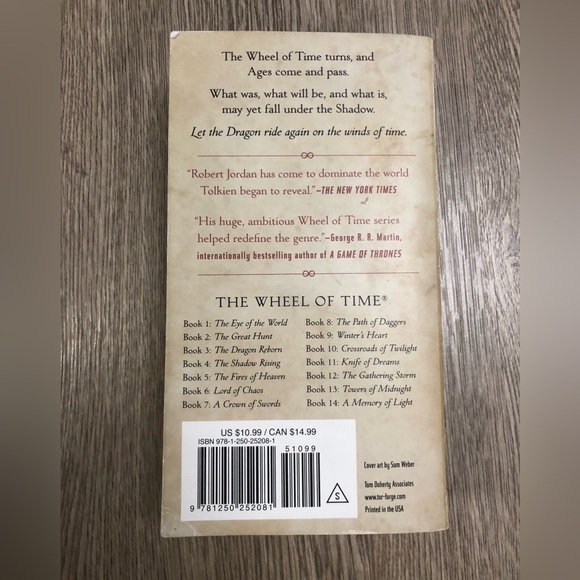 Wheel of Time by Robert Jordan Bookset 7-9 - Picture 4 of 10